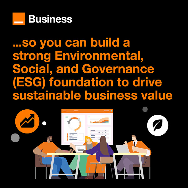 ...so you can build a strong environmental, social and governance (ESG) foundation to drive sustainable business value