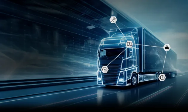 Truck, IoT, connected vehicle, data